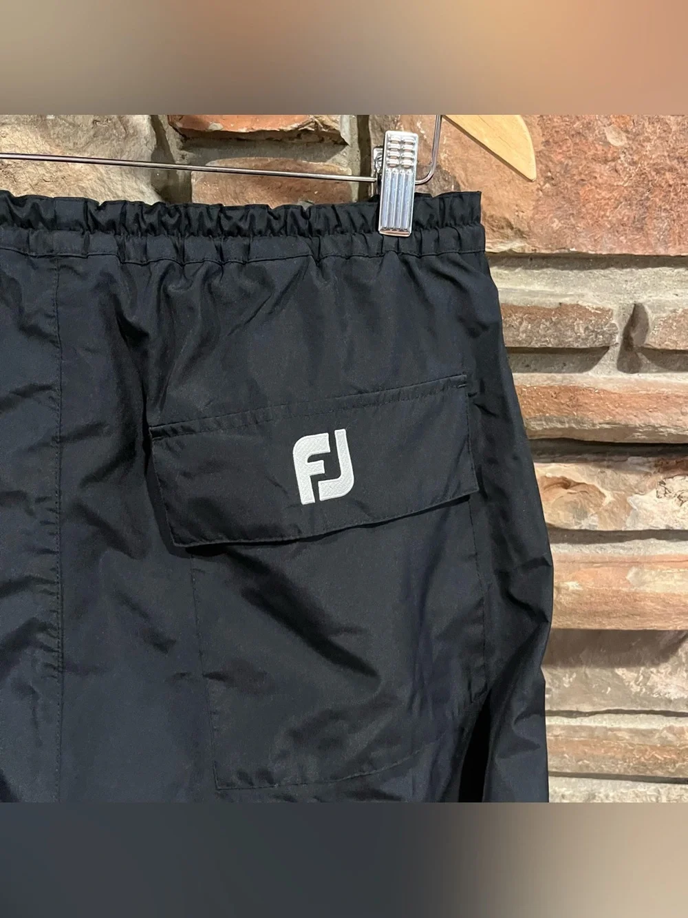 FootJoy DryJoys Black Waterproof Golf Pants